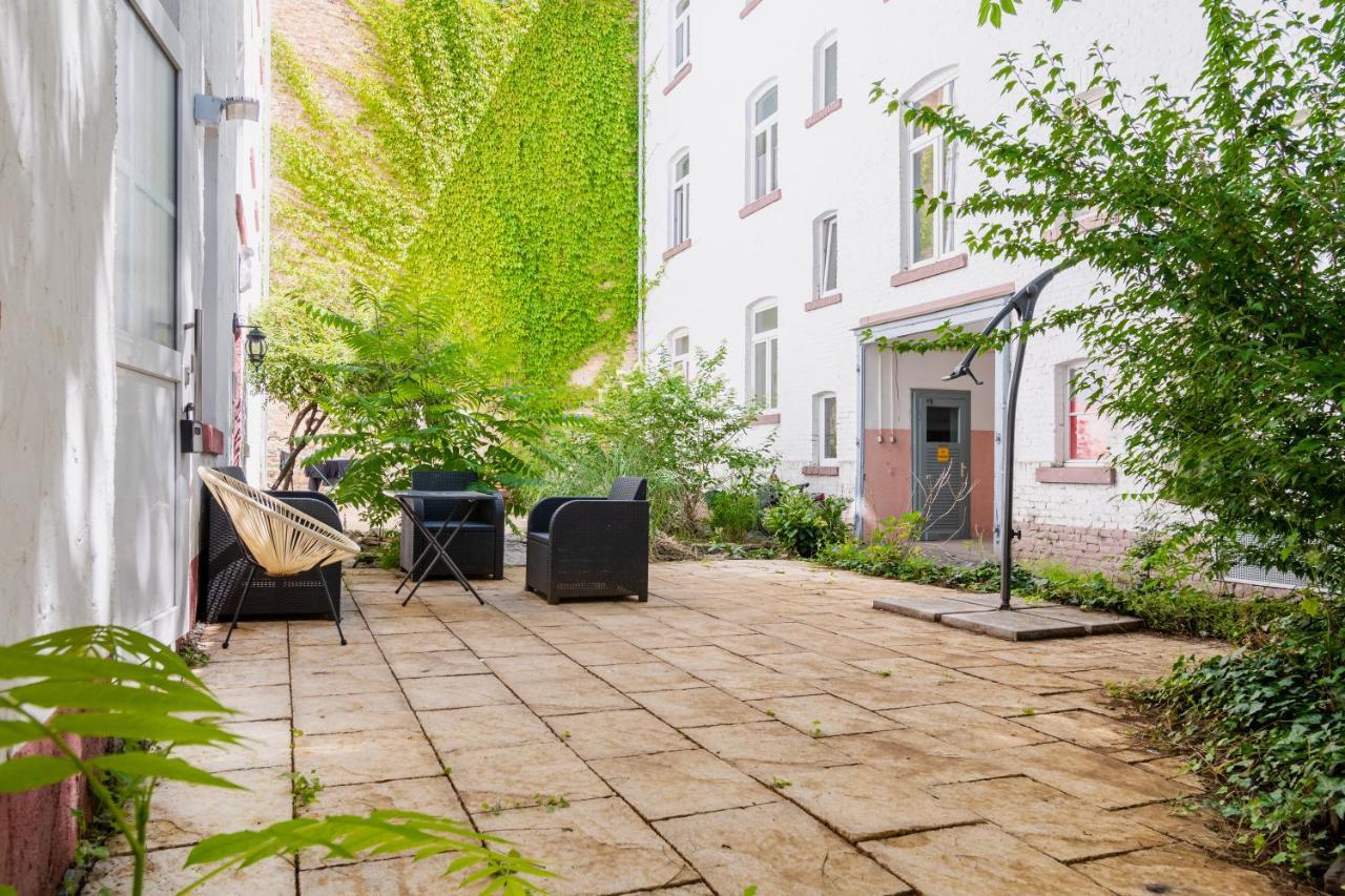 Homebydoni - Kueche I Terrasse I 500 Mbits Wifi I Design Loft Nahe Rmcc & Staatstheater فيسبادن المظهر الخارجي الصورة