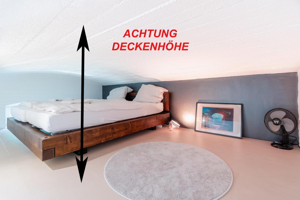 Homebydoni - Kueche I Terrasse I 500 Mbits Wifi I Design Loft Nahe Rmcc & Staatstheater فيسبادن المظهر الخارجي الصورة