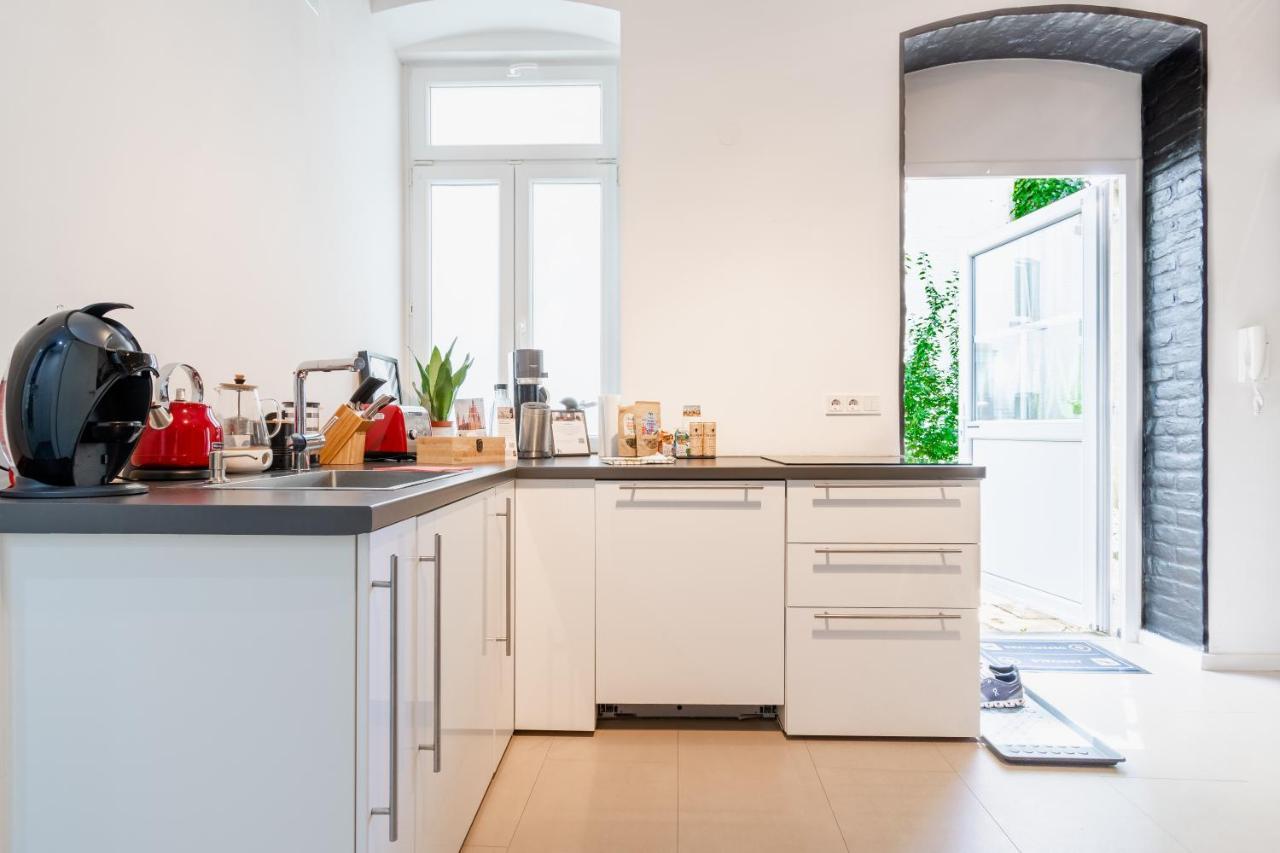 Homebydoni - Kueche I Terrasse I 500 Mbits Wifi I Design Loft Nahe Rmcc & Staatstheater فيسبادن المظهر الخارجي الصورة