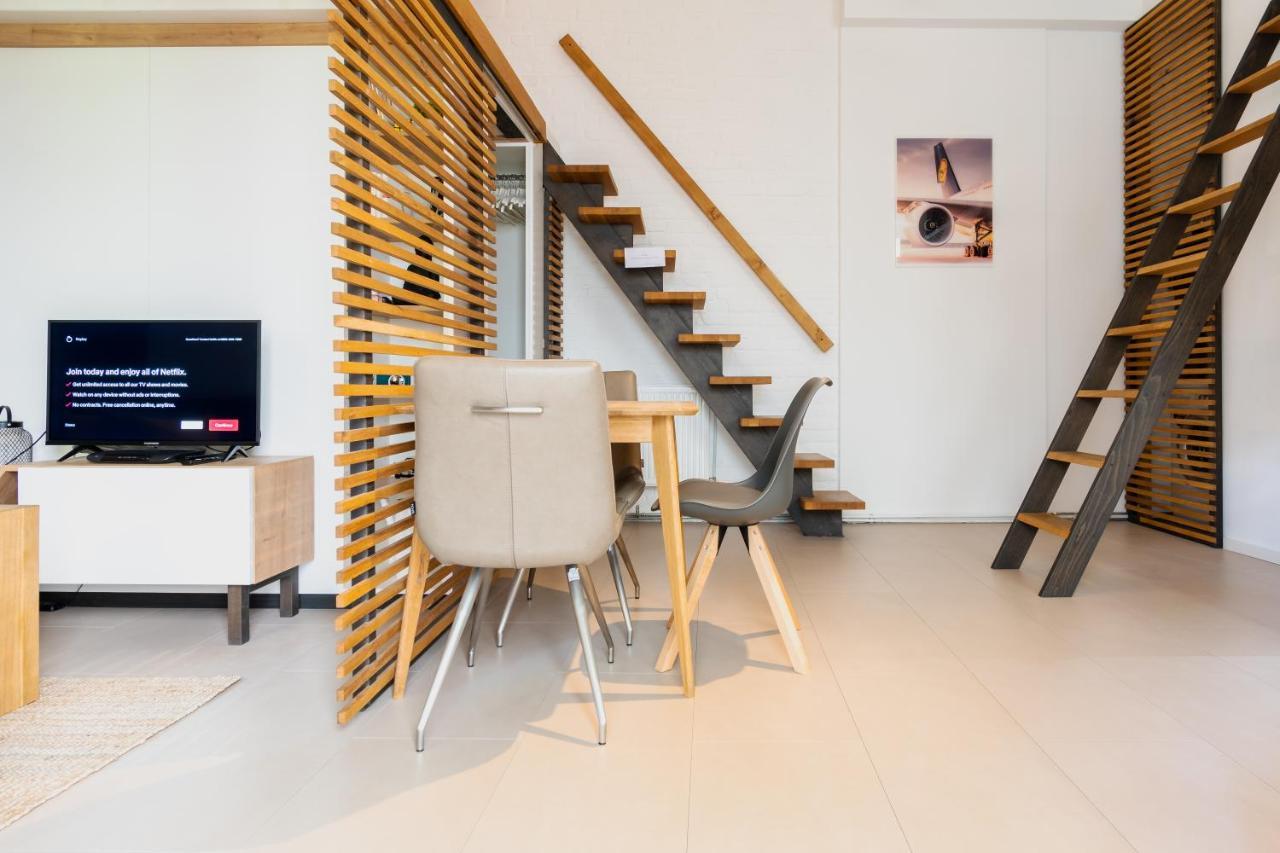 Homebydoni - Kueche I Terrasse I 500 Mbits Wifi I Design Loft Nahe Rmcc & Staatstheater فيسبادن المظهر الخارجي الصورة